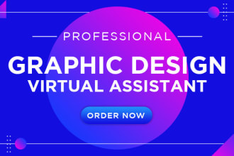 be your graphic design virtual assistant