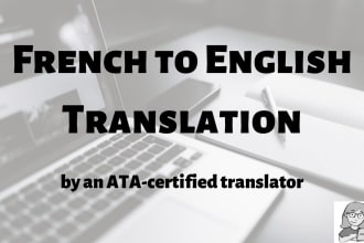 provide a professional french to english translation