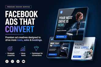 design professional facebook and instagram ads and posts