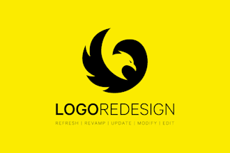 redesign refresh, revamp, replicat, and design minimalist logo
