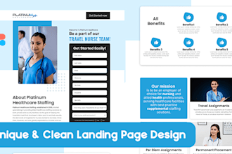 Best Price!  design awesome figma landing page for your business