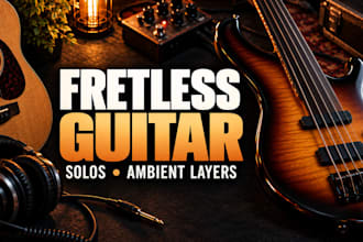 record fretless guitar solos and experimental layers