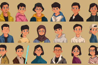 draw portrait of you in my disney or cartoon style