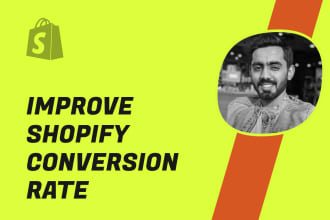 help in optimization of conversions for your shopify store