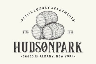 design an awesome rustic logo in black and white