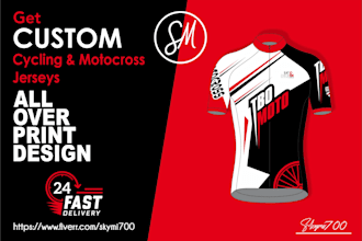 cycling and motocross jersey and apparels