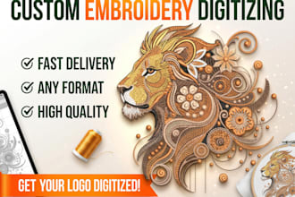 do embroidery digitizing logo into dst pes files