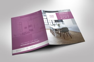 design brochure or catalog