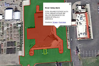 measure properties using google earth