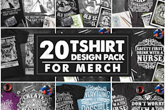 merch tee shirt design bulk design