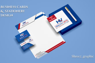 professionally design business card and stationery