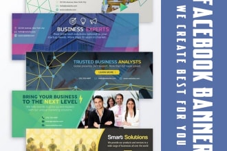 design professional facebook cover or timeline