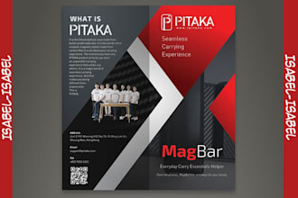 design professional and attractive flyer brochure poster