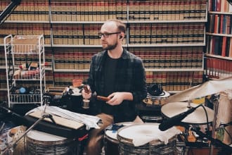 record drums and percussion for your song