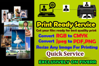 prepare your photos for print or improve print quality
