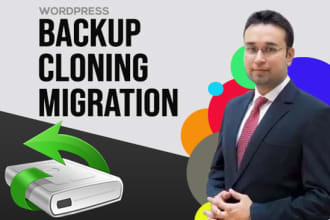 do wordpress backup, cloning and migration