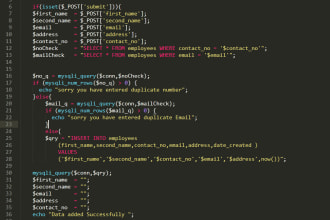 do web design, development and programming