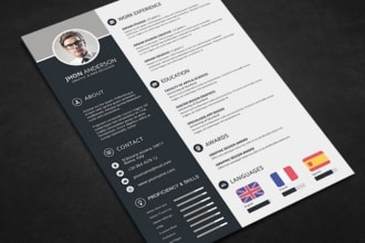 design professionally written and formatted resume cv