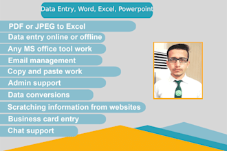 do data entry and typing work