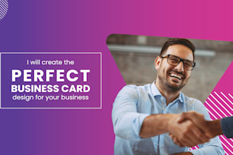 create the perfect business card design for your business