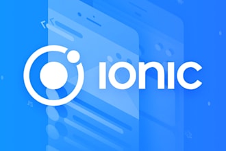 create ionic app for your ecommerce store