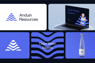 design a minimalist professional logo for your business or brand