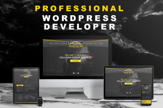 build and design a responsive wordpress website SEO