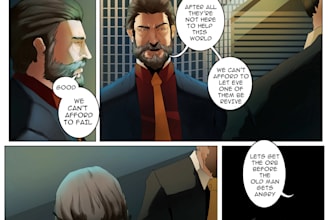 draw graphic novel and comic book illustration