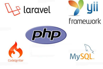 develop and fix and upgrade core php, laravel, codeigniter