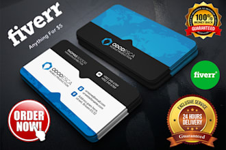 design professional and corporate business card