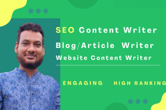 be SEO content writer article writer for superb copywriting