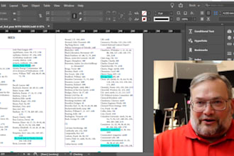 index your book or manual using indesign