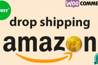build amazon drop shipping website for you