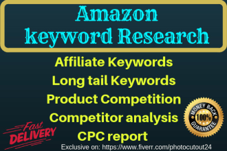 do amazon keyword research with competitor analysis