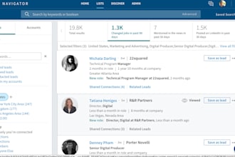 do market research, email collection and linkedin research