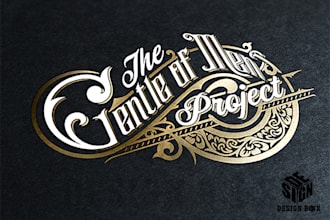 design an attractive vintage logo