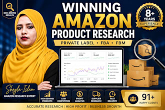 do amazon product research for private label fba