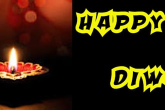 make facebook banners happy new year,happy diwali ,happybirthday etc