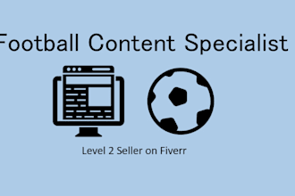 write professional football related content