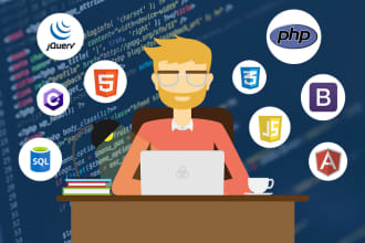 provide full stack developer and development services