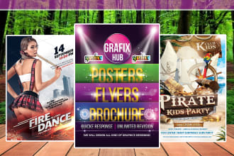 create professional poster in 24 hours