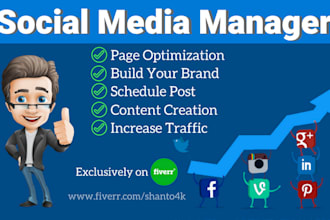 be your social media manager