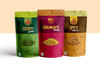 label and packaging design