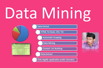 do data extract, web scraping