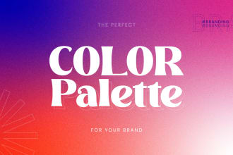 create the perfect color palette for your brand or web