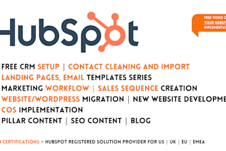 do expert hubspot marketing and sales automation with ai