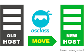 transfer osclass, clone, migrate hosting, restore backup