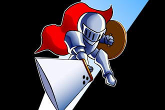 make varied cartoon artwork for you