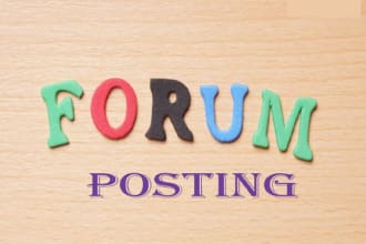 improve your website by organic forum posting