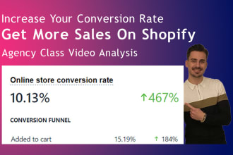 boost shopify sales with an expert video audit to increase conversion rate